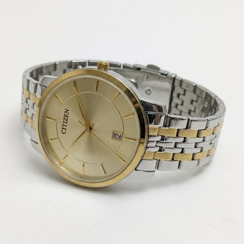 Citizen Quartz Two-Tone Silver Gold with Champagne Sunray Dial - Image 3