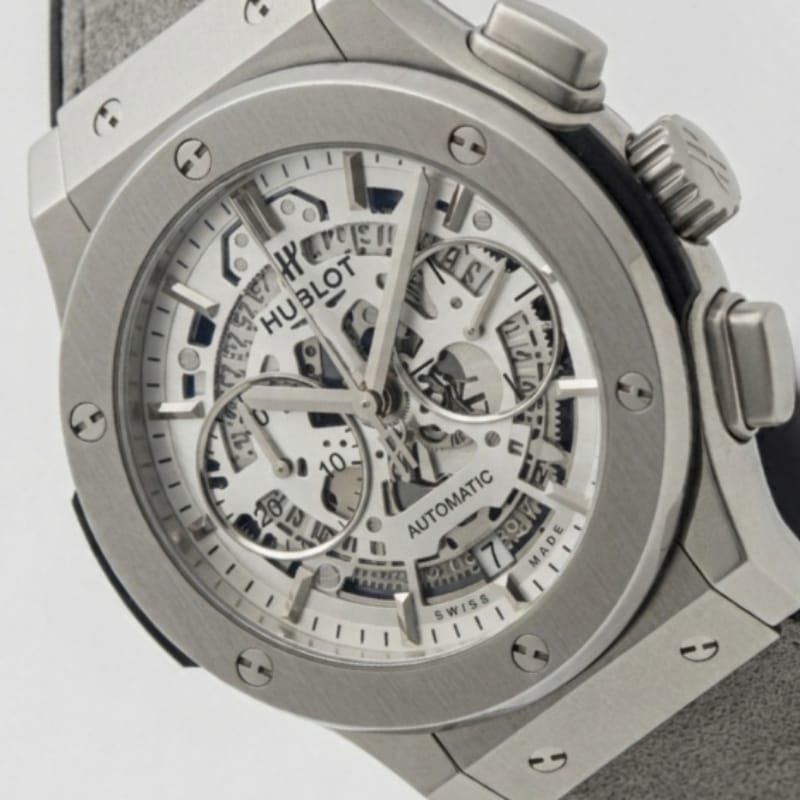 Hublot Strap Classic Fusion Aerofusion Chronograph Titanium - Image 7