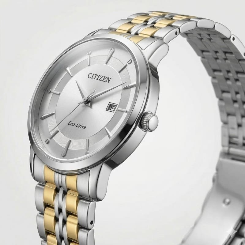 Citizen Quartz Men's Luxury watch A Gold‑Bezel - Image 2