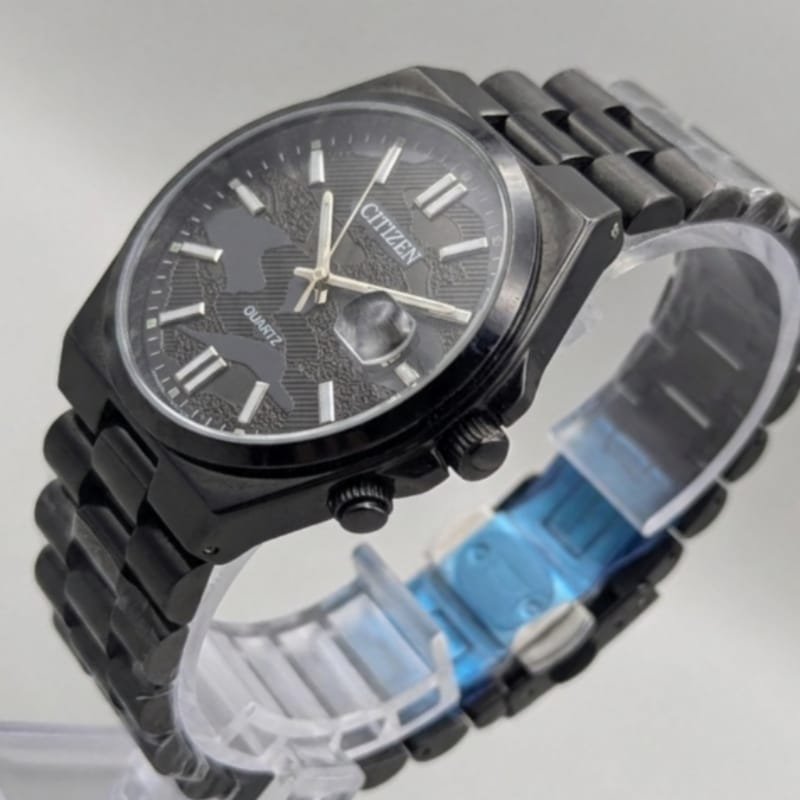 Citizen Men’s Black Ion-Plated Camouflage Pattern Quartz - Image 5