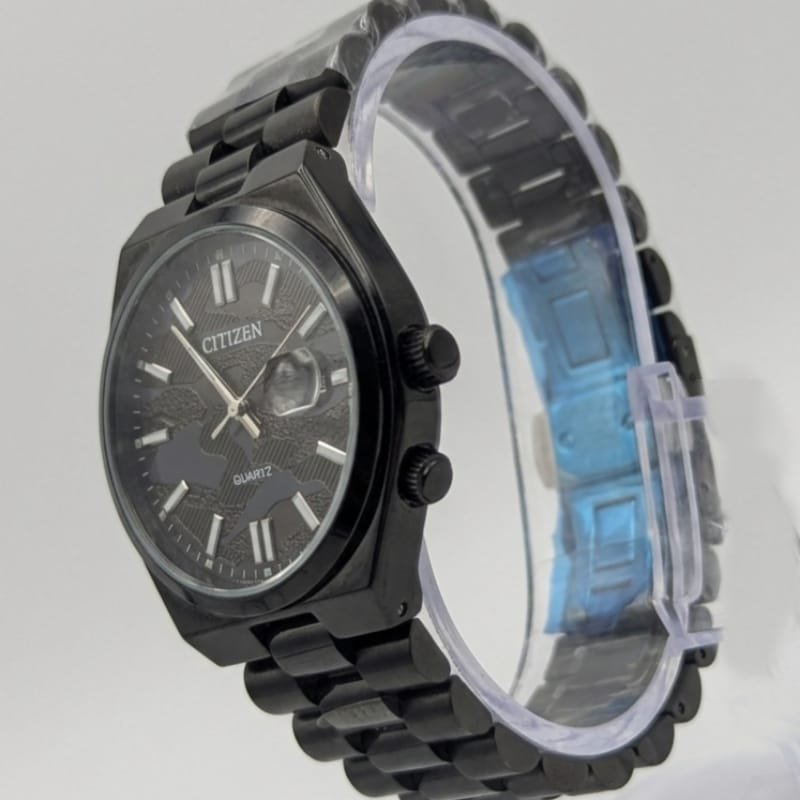 Citizen Men’s Black Ion-Plated Camouflage Pattern Quartz - Image 6