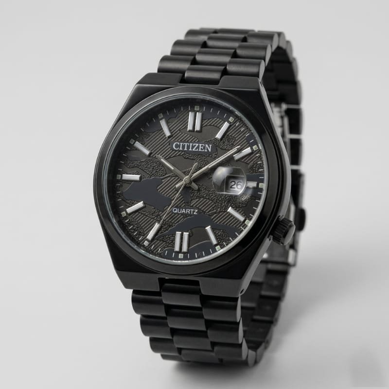 Citizen Men’s Black Ion-Plated Camouflage Pattern Quartz - Image 3