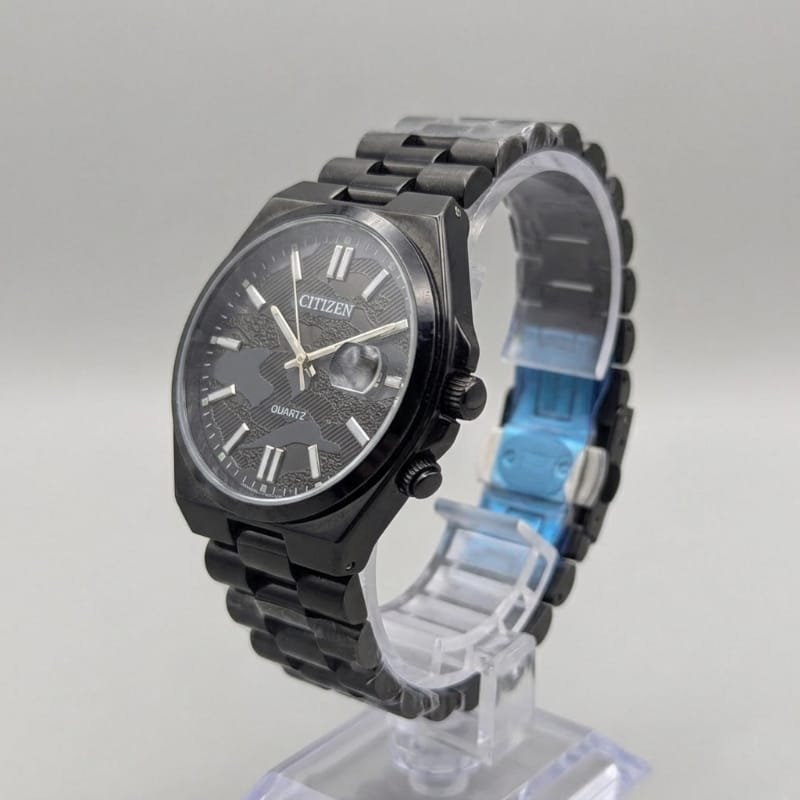 Citizen Men’s Black Ion-Plated Camouflage Pattern Quartz - Image 4